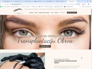 EYEBROW Advanced - Transplantacija obrva